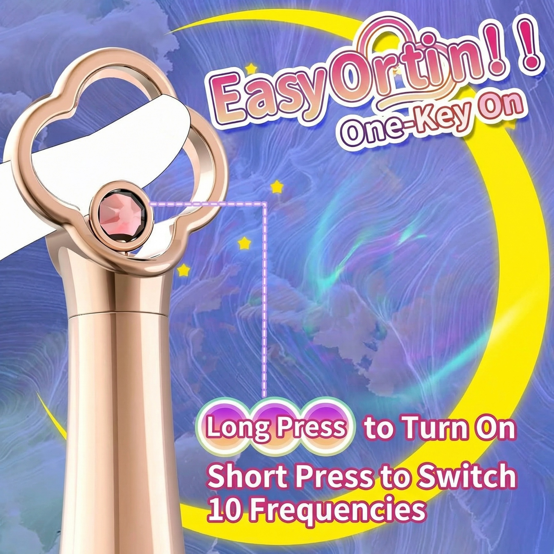 The Luxe Petite Gold Wand - image 7