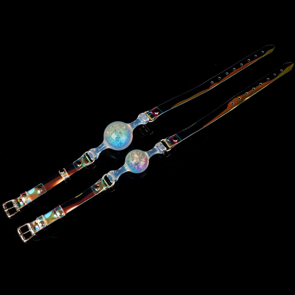 Crystal Breath Control Aesthetics · Bling Ball Gag-WeLovePlugs