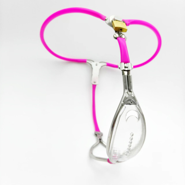 Stainless Steel Adjustable Chastity Belt Pro for Women-WeLovePlugs