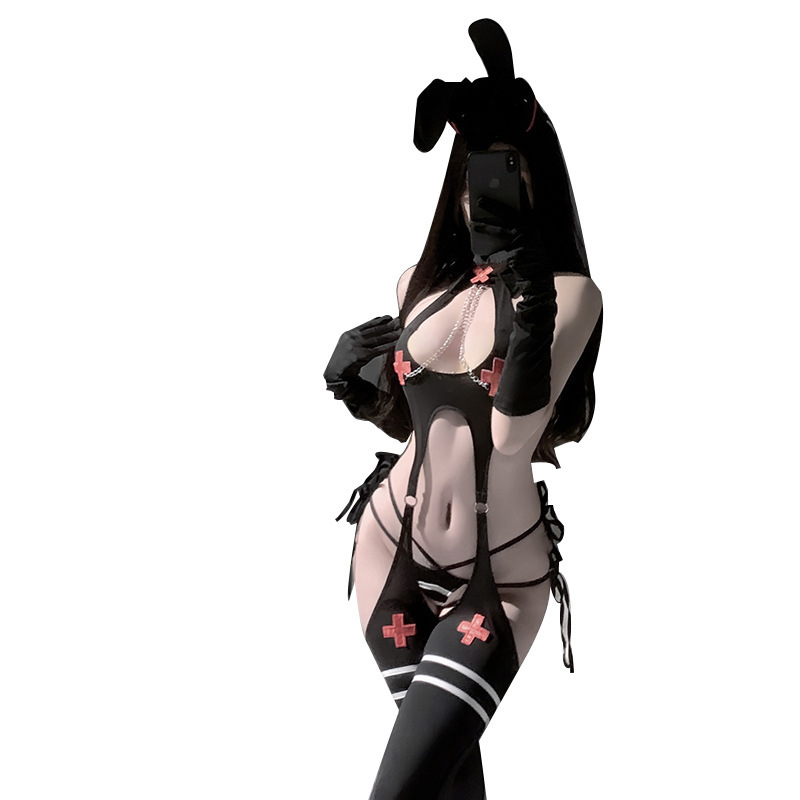 Sexy Bunny Costume Lingerie Set - image 2