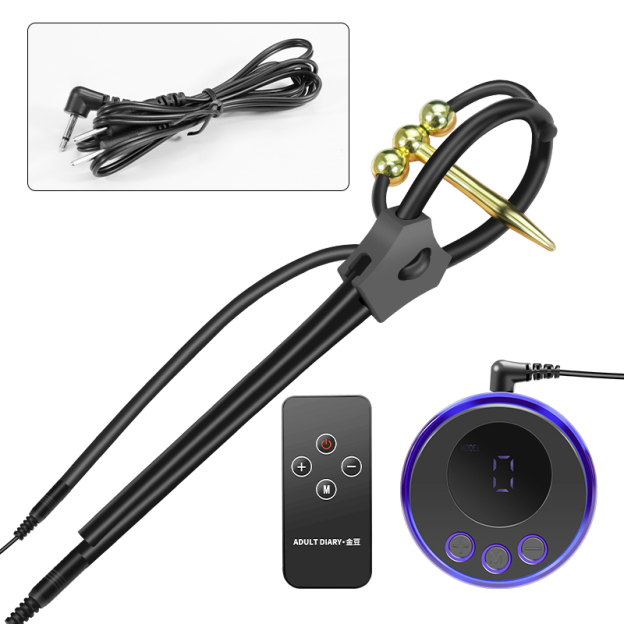 Stainless Steel Urethral Plug with Conductive Silicone Ring - Tapered Wireless Version - image 10