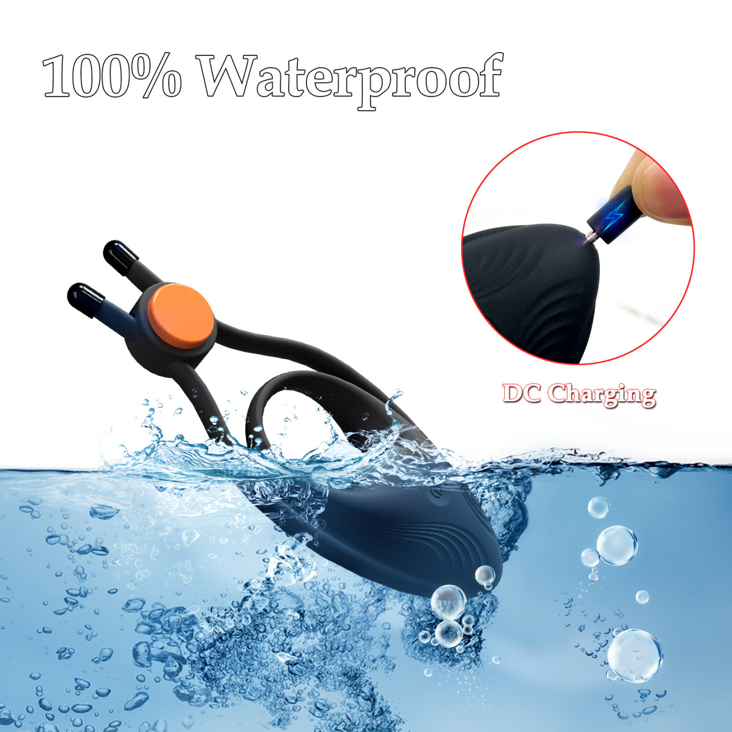LockJoy 10-Mode Adjustable Vibrating Ring
