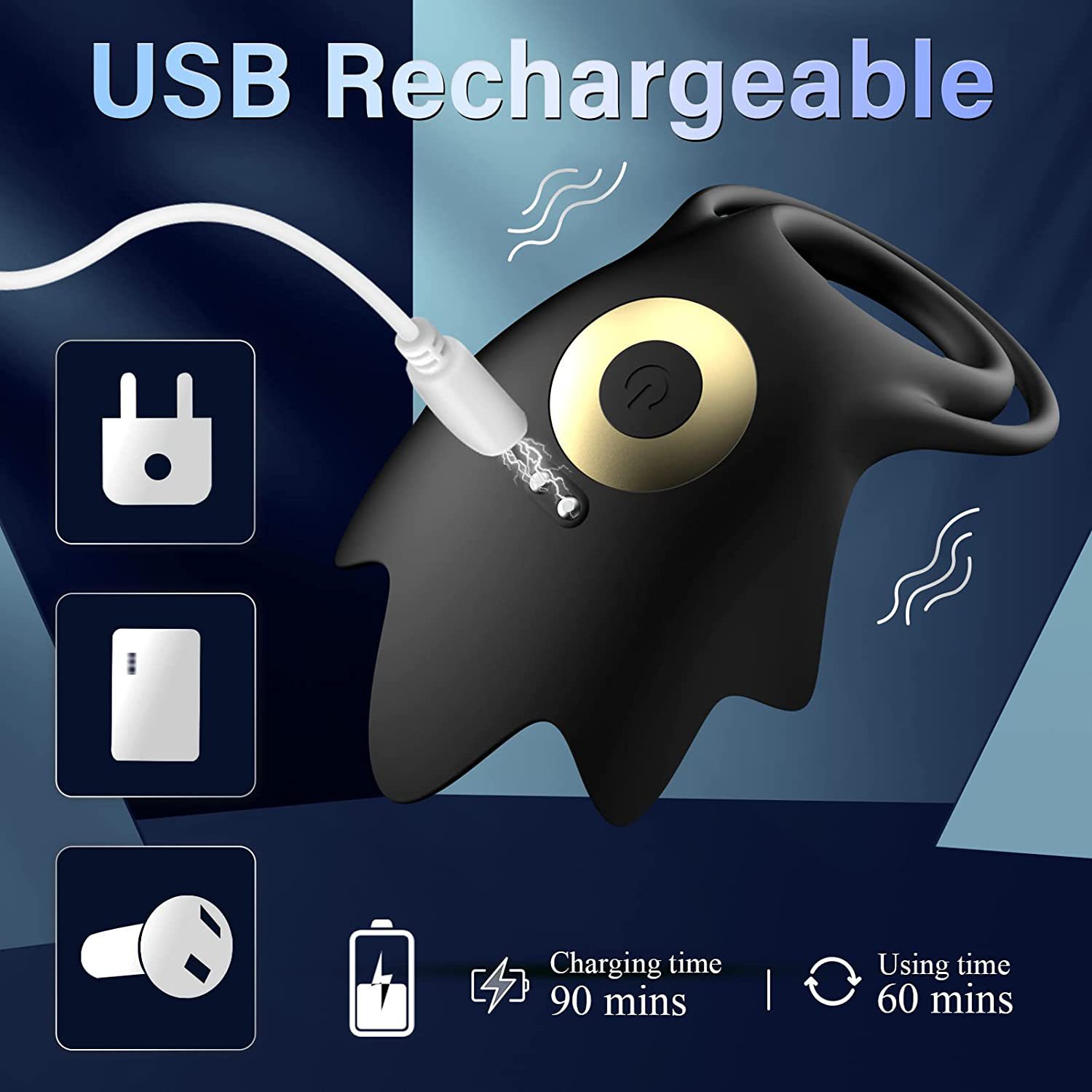 Starfish Vibrating Cock Ring – 360° Stimulation for Couples-WeLovePlugs