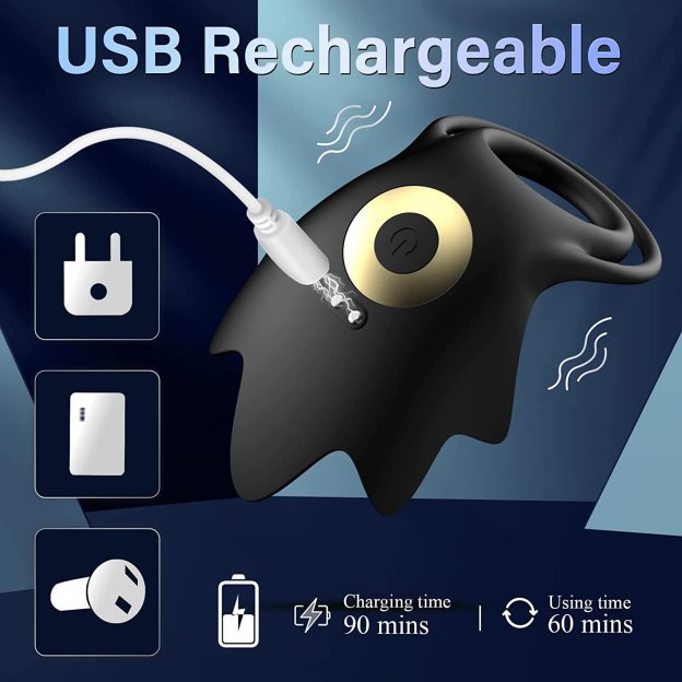 Starfish Vibrating Cock Ring – 360° Stimulation for Couples-WeLovePlugs