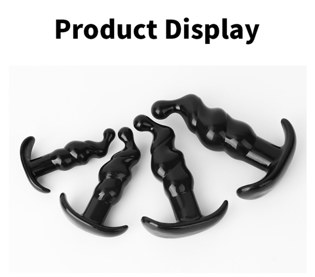 Helixanchor Spiral Silicone Anal Butt Plug-WeLovePlugs