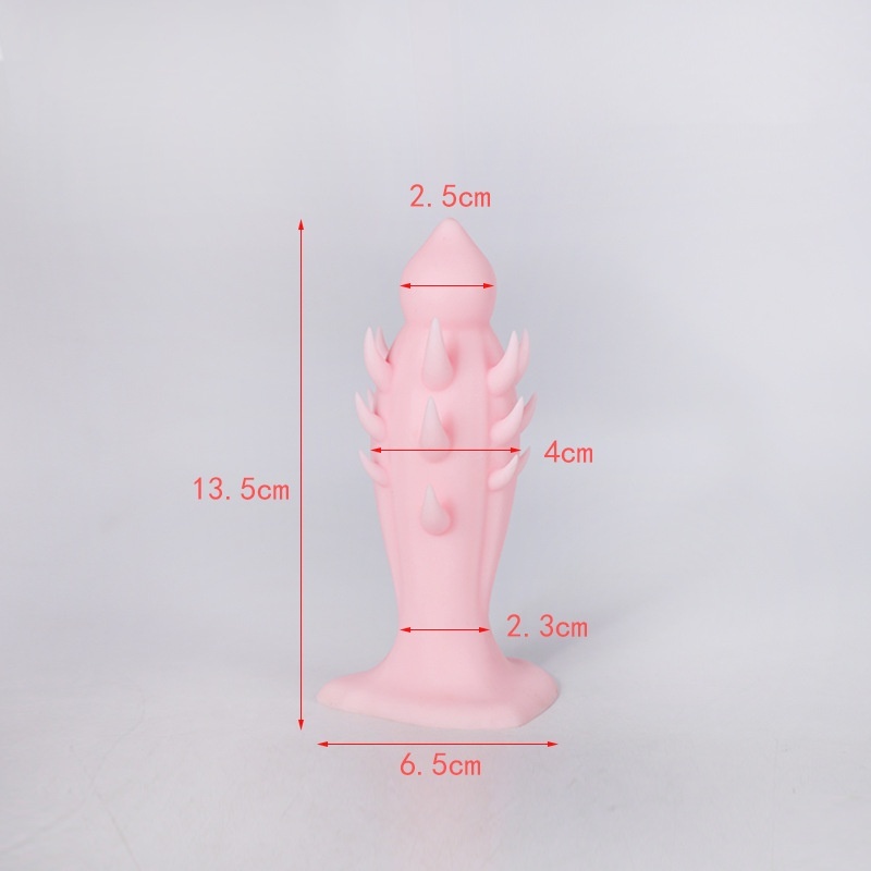 Cat's Tongue Paradox Butt Plug Knotted Dildo-WeLovePlugs