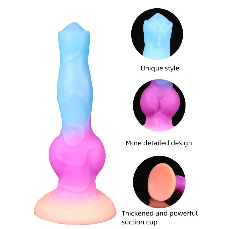 Mythical Space Dog Fantasy Glows Dildo