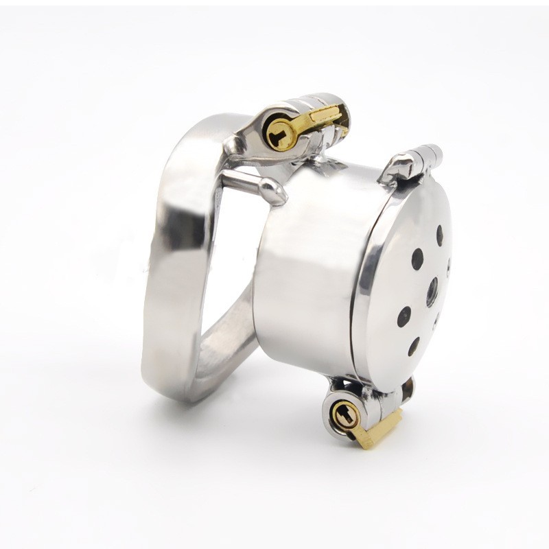 Flipped Metal Chastity Cage -WeLovePlugs