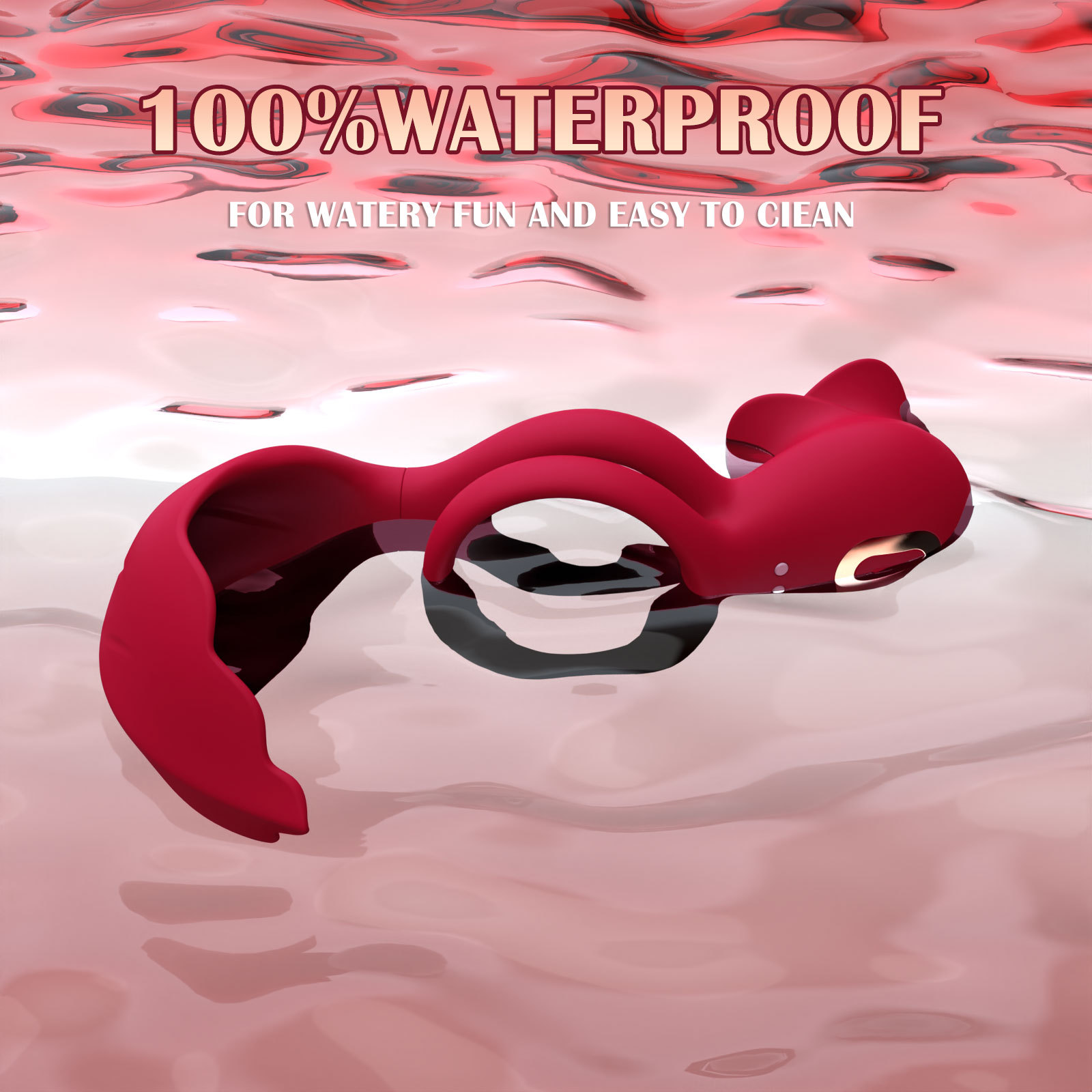 10-mode Vibrating Clit Licking Cock Ring With Balls Massager-WeLovePlugs