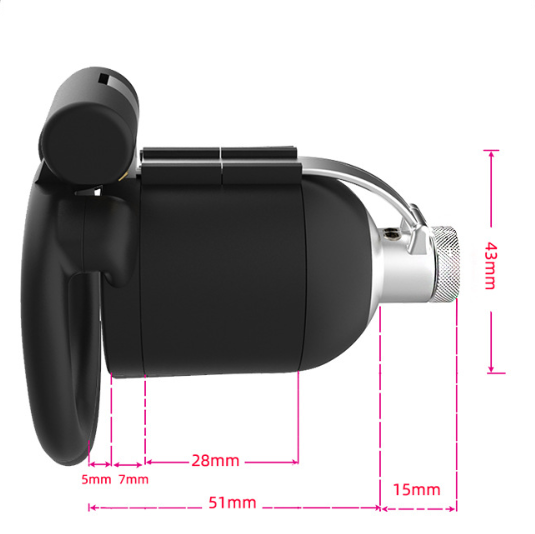 Innovation Chastity Cage with Penis Cock Plug -WeLovePlugs