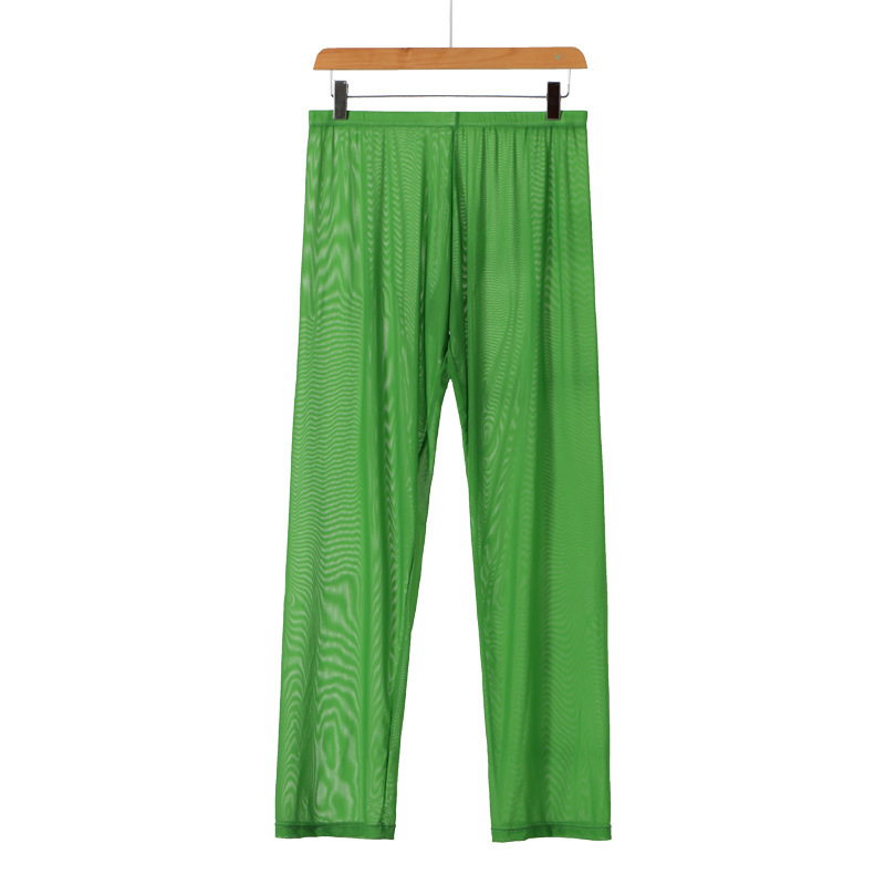 Mens Sexy Lounge Pants - Green - XL - image 7