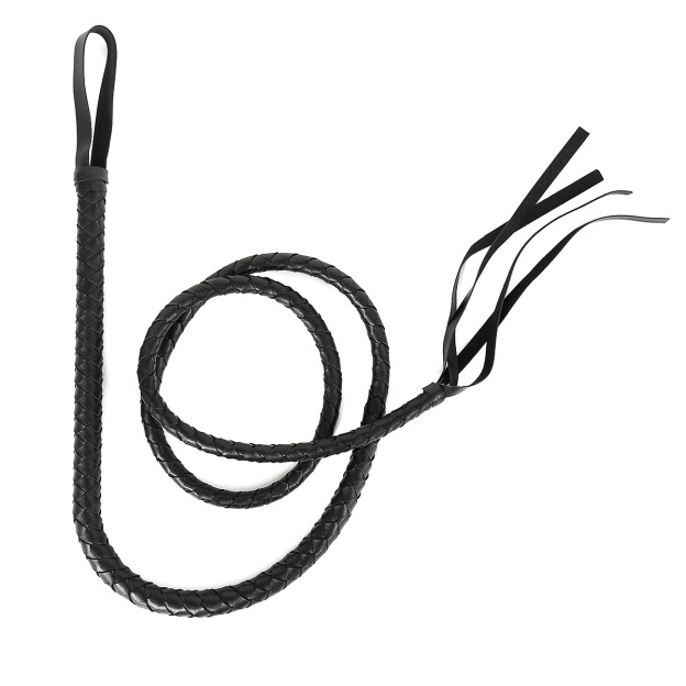 74.8 Inch Pu Leather BDSM Flogger Whip-WeLovePlugs