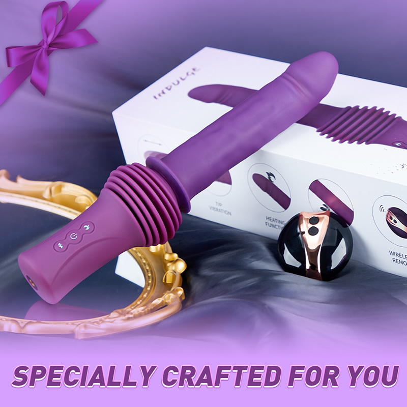 Vellure 4.33" Heated Thrusting Vibrator - image 3