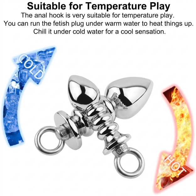 Multi-Segment Aluminum Alloy Butt Plug - image 9