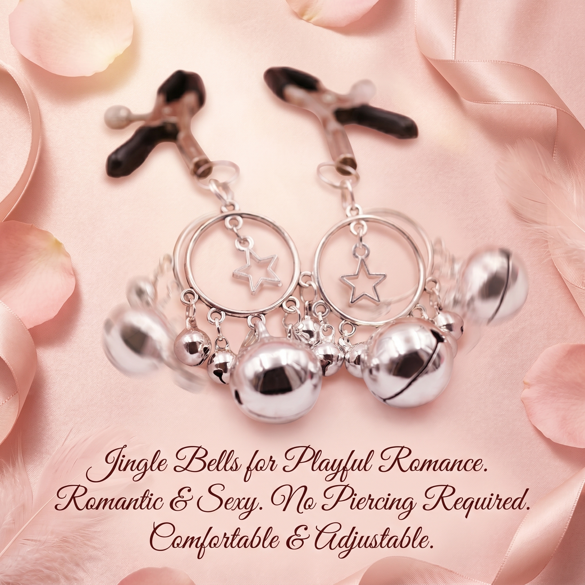 Jewelry With Hanging Bell Nipple Clamps - image 4