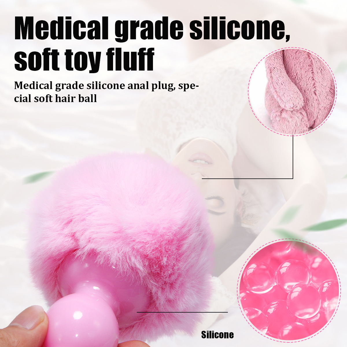 Ergonomic Bunny Tail Butt Plug-WeLovePlugs