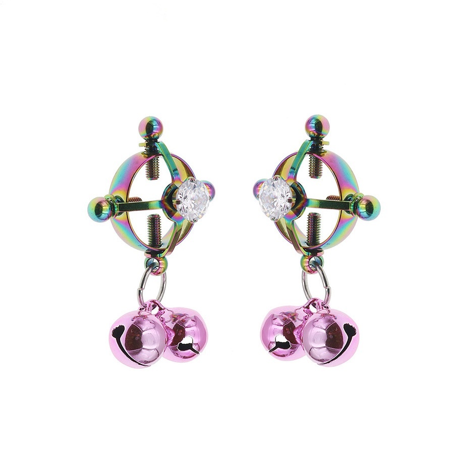 Metal Nipple Clamps With Jewerly - D - image 10