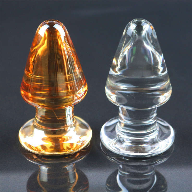 Smooth Glass Anal Plug - image 6