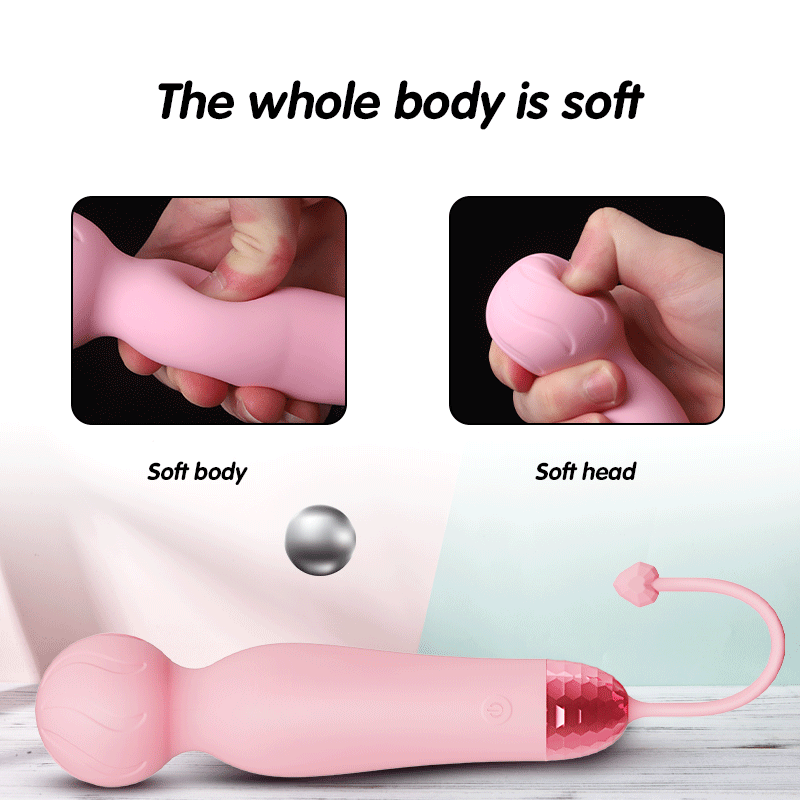 GlamourThrust - Luxe Massage Vibrator Wand