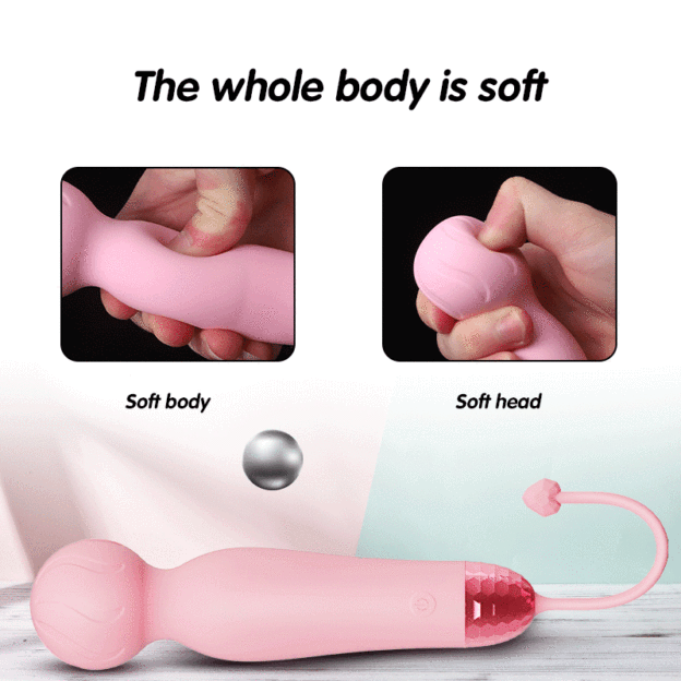 GlamourThrust - Luxe Massage Vibrator Wand