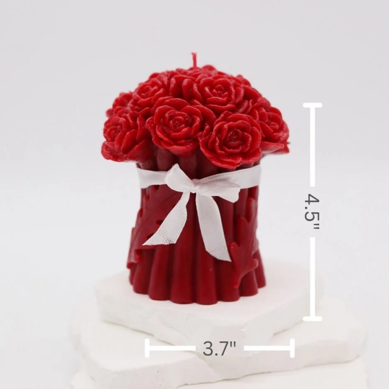 Flower-shaped Low-temperature Candle - image 10