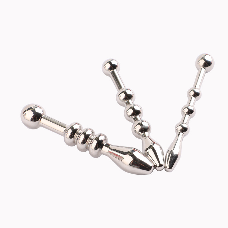 Beaded Urethral Sound Penis Plug -WeLovePlugs