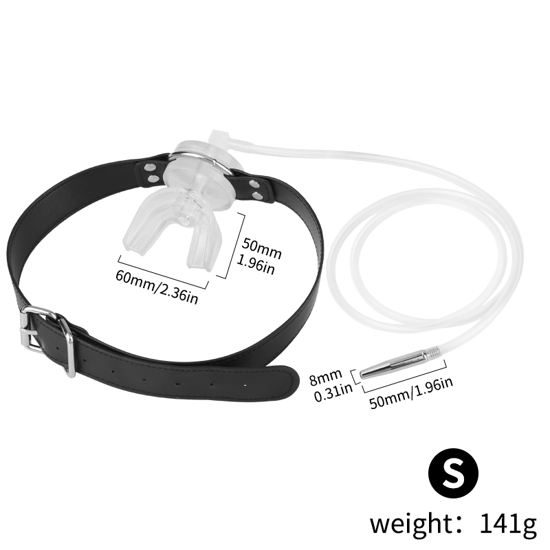 Dual-Stimulation Gag & Urethral Plug