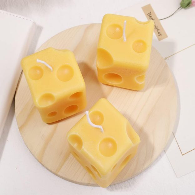 Cheese Shaped Aroma Soy Wax Scented Candle - image 2