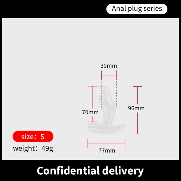 SharkTide TPE Anal Plug-WeLovePlugs