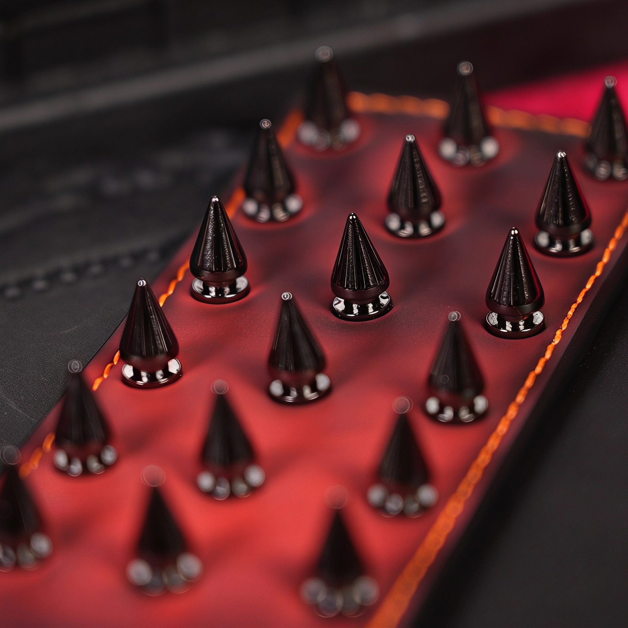 Color-Changing Studded Leather Paddle - image 2