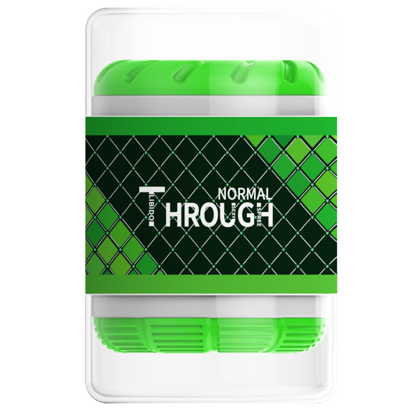 Male Penis Exercise Trainer Triple Texture Masturbation Cup-WeLovePlugs