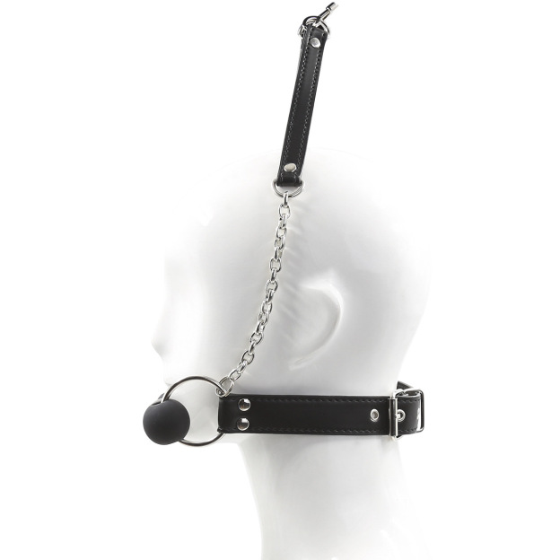 BDSM Mouth Gag With Leash -WeLovePlugs