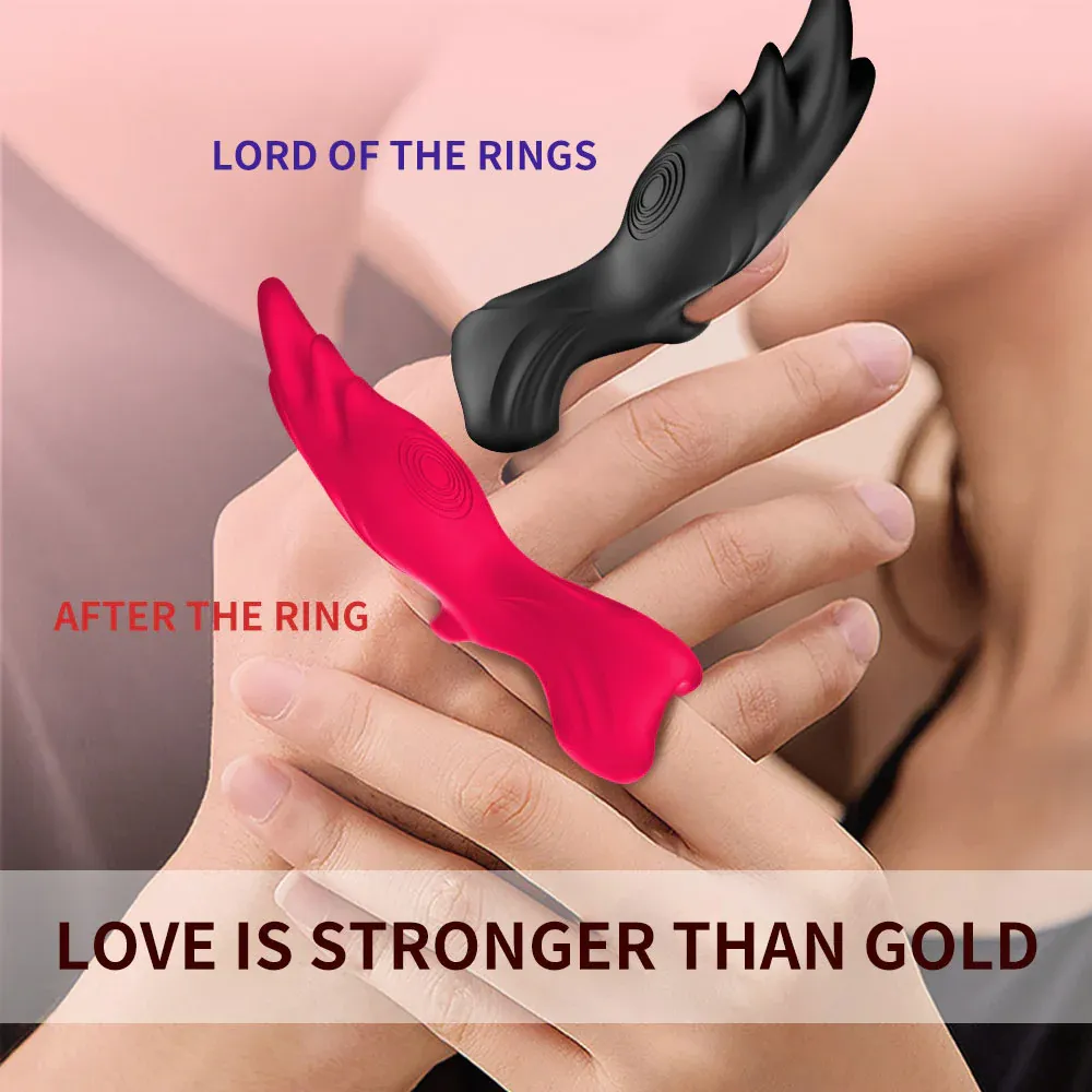 Six Finger Magic Set Vibrator Clitoris G-Spot Stimulator
