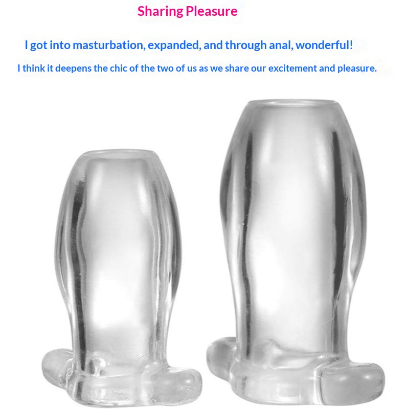 Open-Core Silicone Hollow Butt Anal Plug – WeLovePlugs