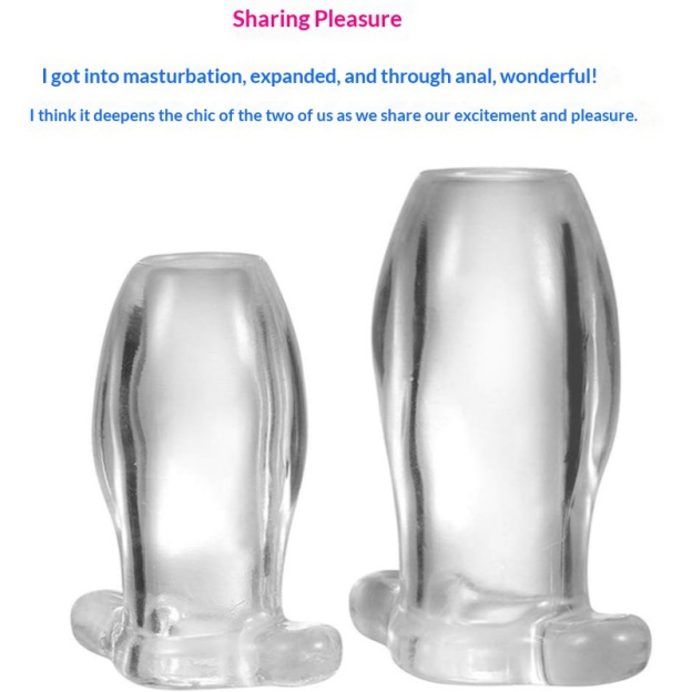 Open-Core Silicone Anal Plug - image 7