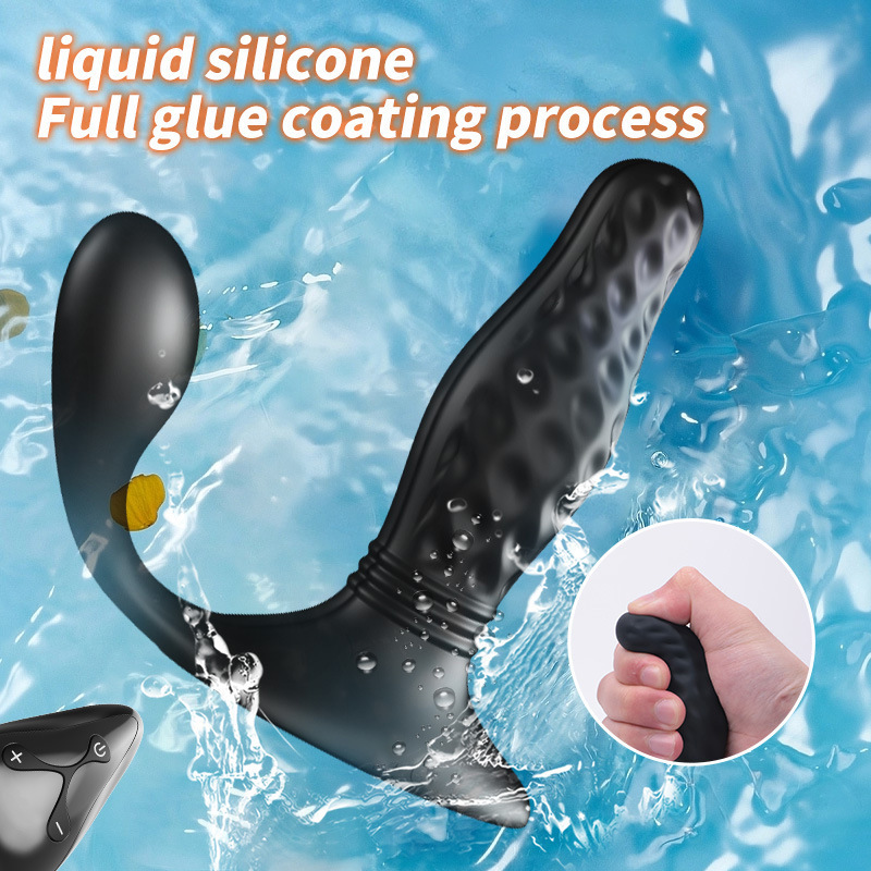 OrgasmoWave - Remote Control 3-in-1 Butt Plug Prostate Massager