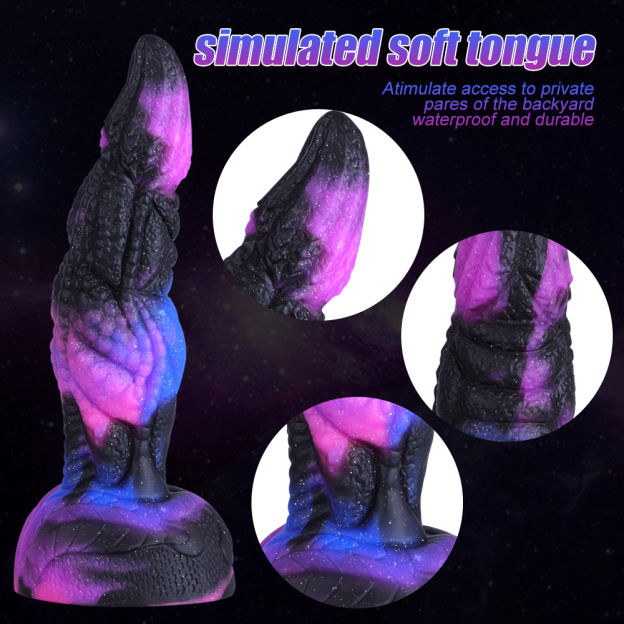 Fantasy Tentacle Knotted Dildo – Soft Liquid Silicone with Suction Base