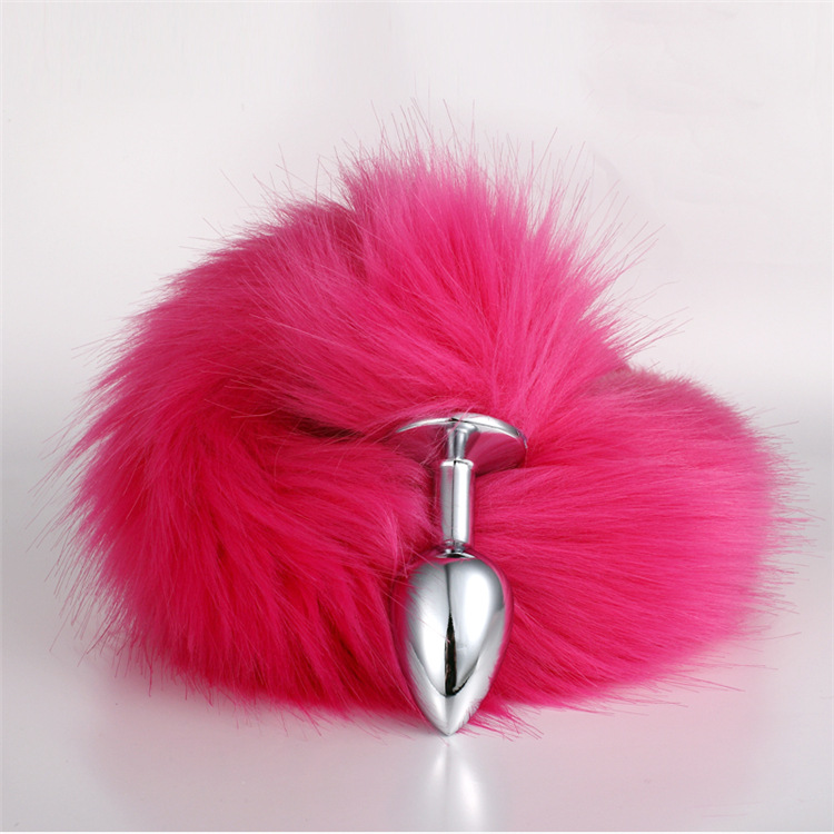 Monochrome Fox Tail - 4cm - image 2