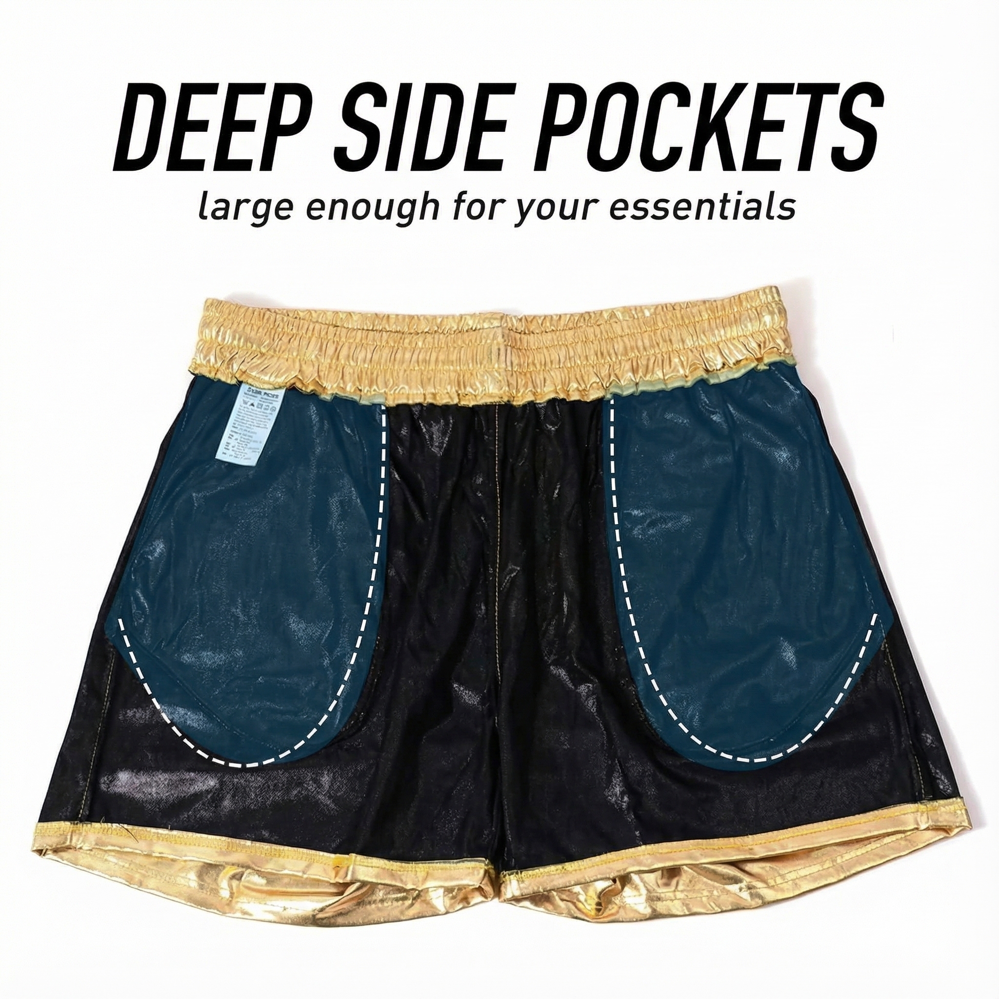 Mens Sexy Shorts Metallic Shiny Short Pants - image 7