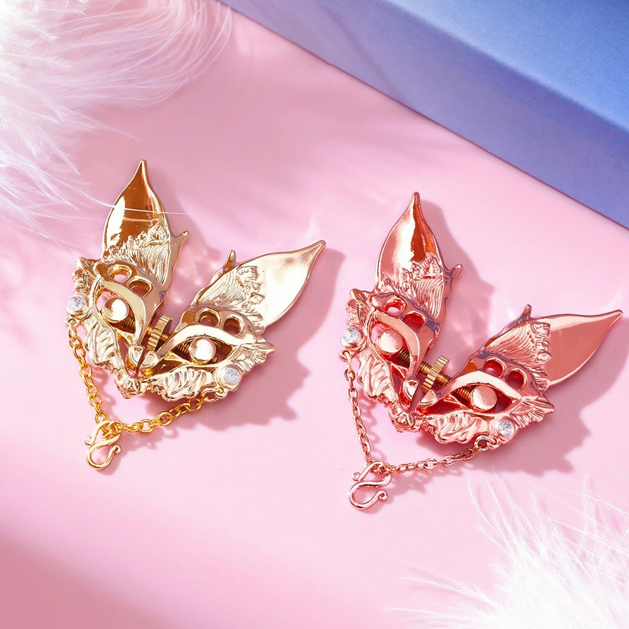 Fox Mask Wheel-adjustable Nipple Clamps - image 3