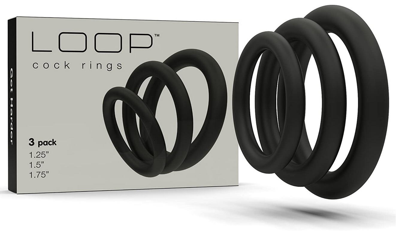 Silicone Cock Ring Set 3 Penis Rings -WeLovePlugs