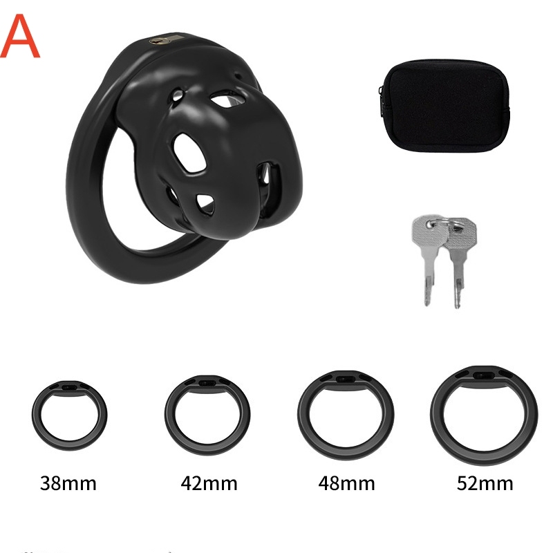 Adjustable ABS Chastity Cage – Lightweight & Discreet Lock for Long-Term Wear-WeLovePlugs