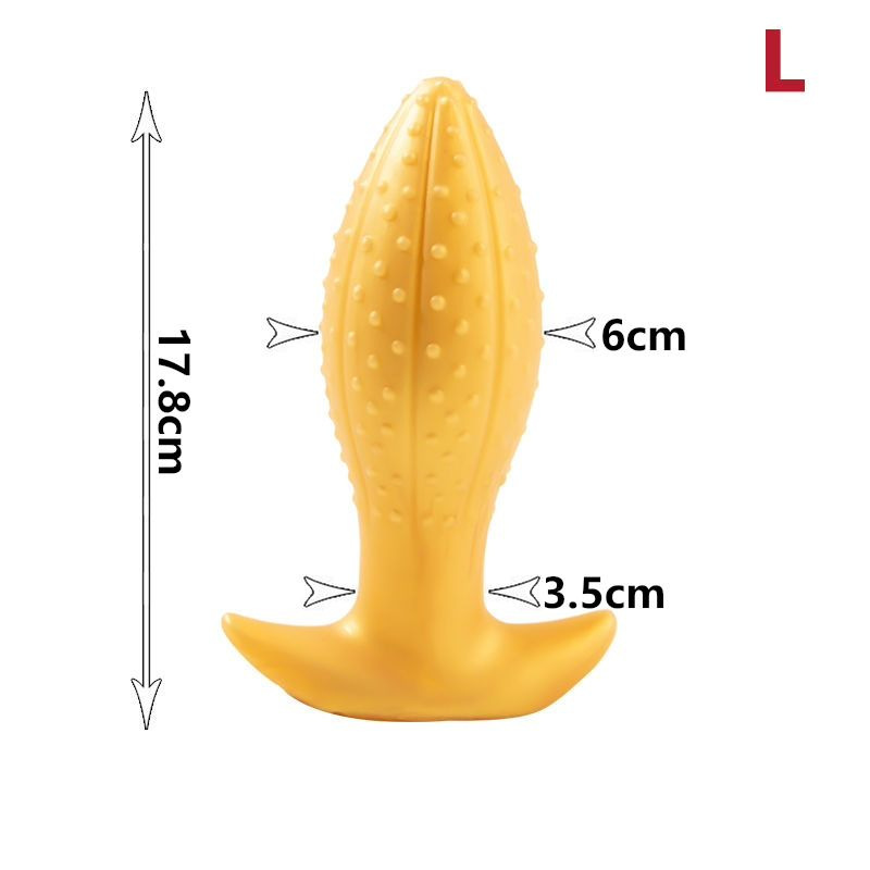 Glowing Oval Beads Anal Plug-WeLovePlugs