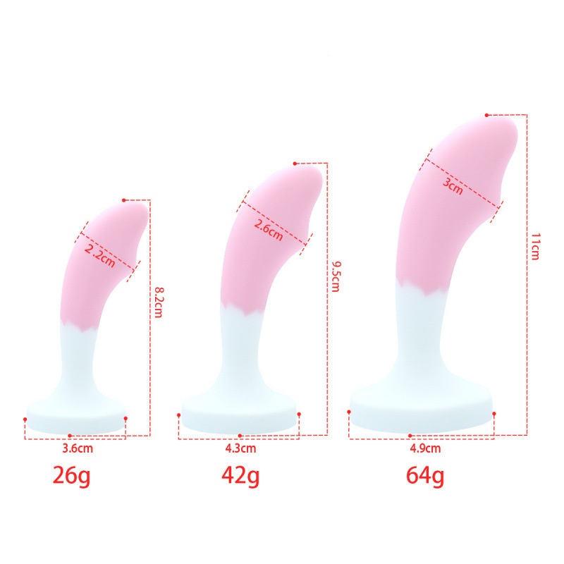 Crystal Base Silicone Anal Butt Plug-WeLovePlugs