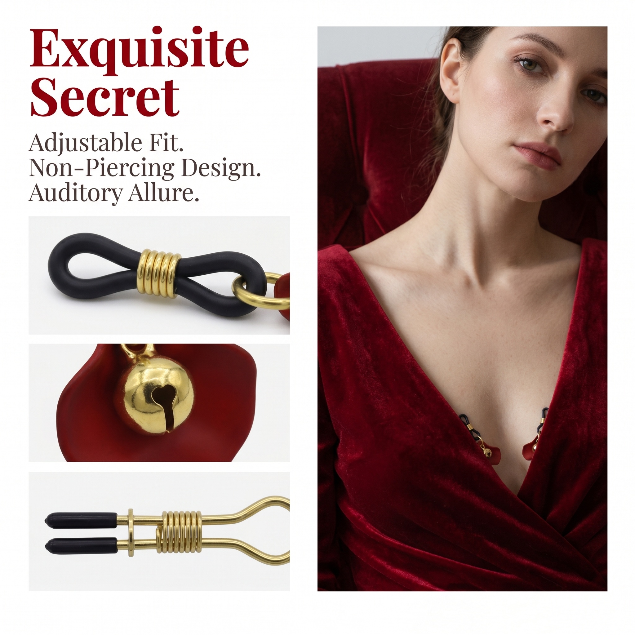 Flower Bell Nipple Clamps - image 5