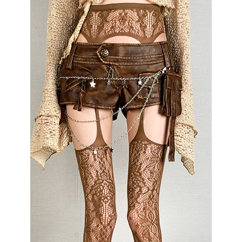 Bold & Beautiful Stocking – Suspender Fishnet Tights with Attitude-WeLovePlugs