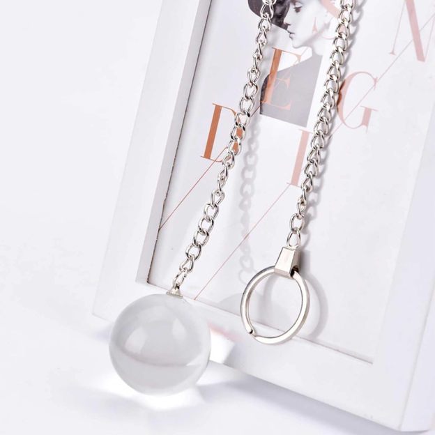 Glass Pearl Transparent Round Stopper Crystal Bead Ball Butt Plug
