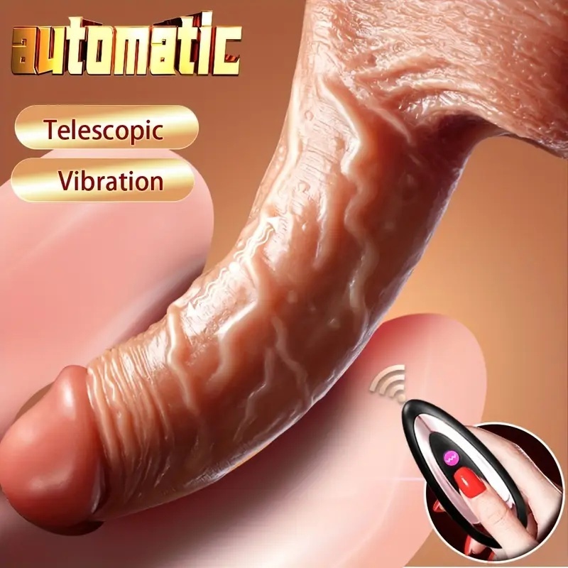 Premium Automatic Thrusting Realistic Dildo with Remote-WeLovePlugs