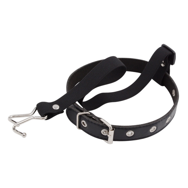 Neck Collar Necklace with Metal Nose Hook Buckle Halloween Choker-WeLovePlugs