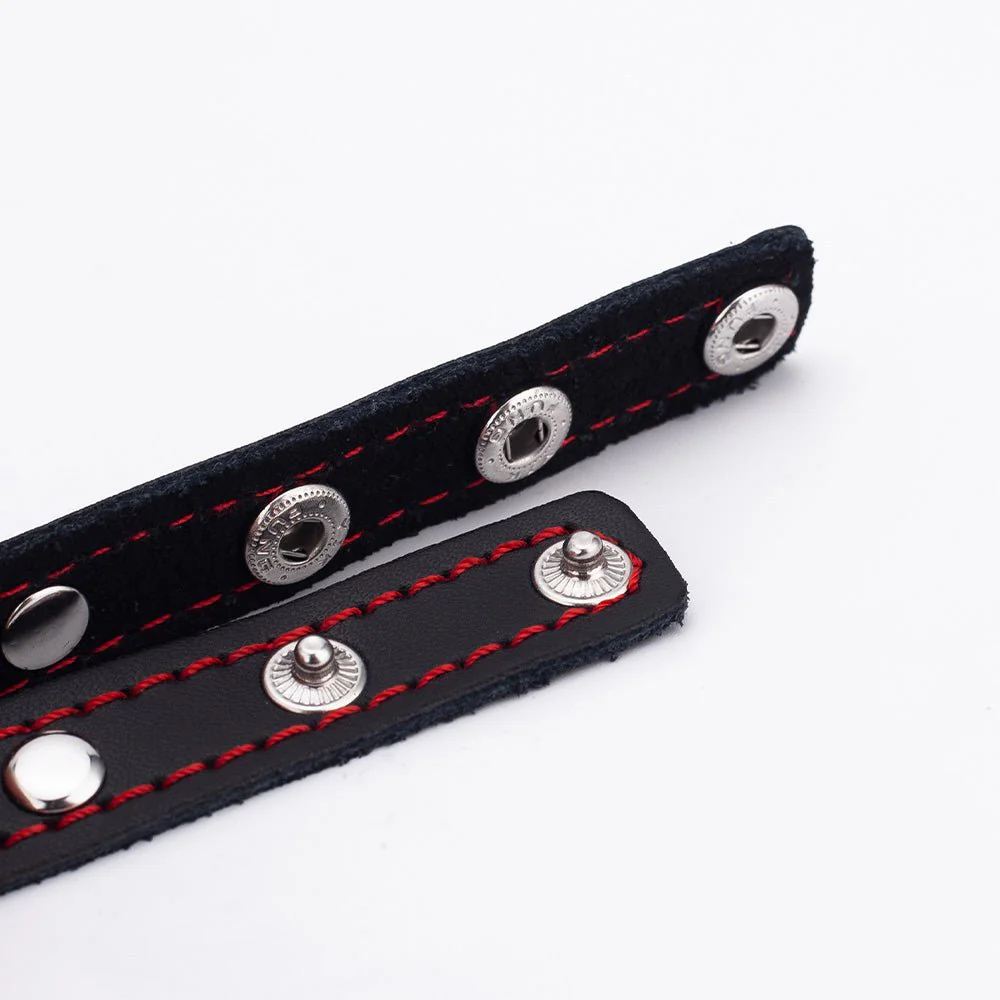 Adjustable Leather Penis Ring -WeLovePlugs